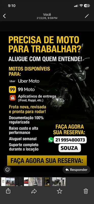Yamaha FACTOR 2025 para alugar em Rio De Janeiro - Foto 4