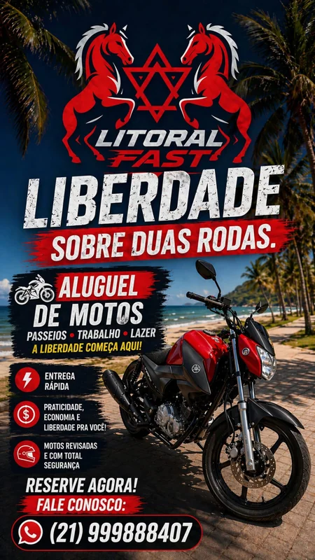 Yamaha FACTOR 125I ED FLEX  2021 para alugar em Saquarema - Foto 2
