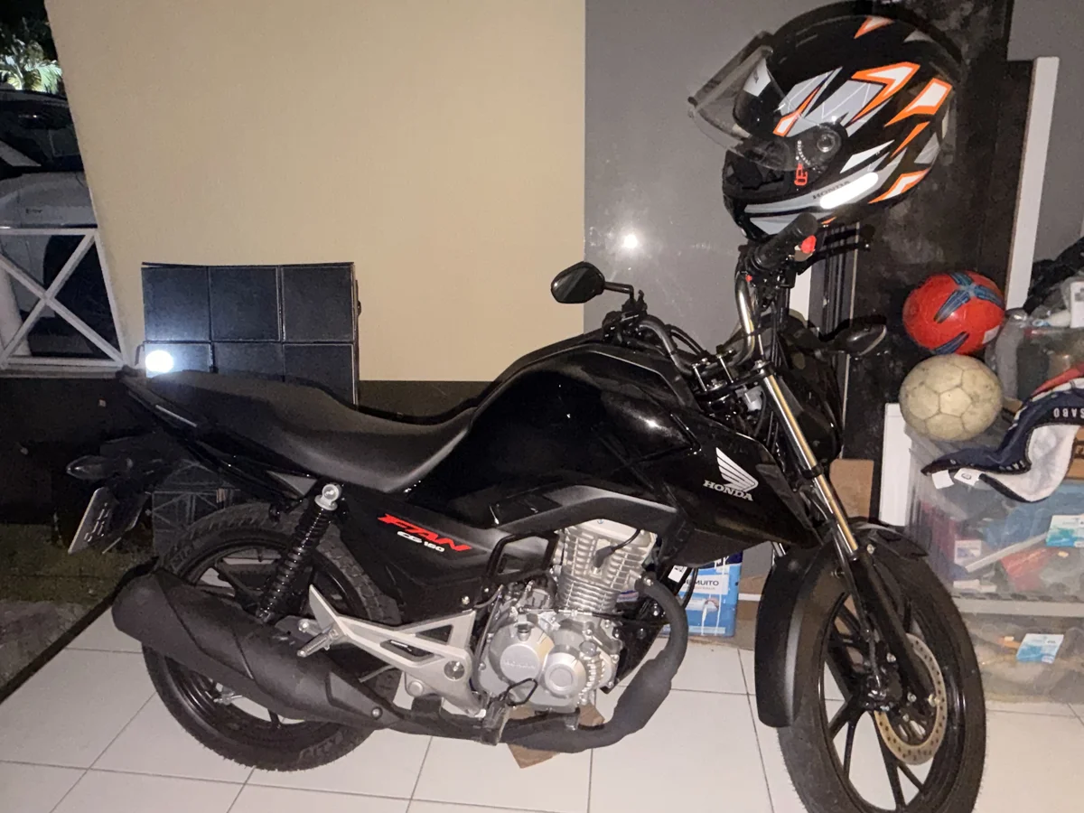 Honda FAN 2026 para alugar em Fortaleza - Foto 3