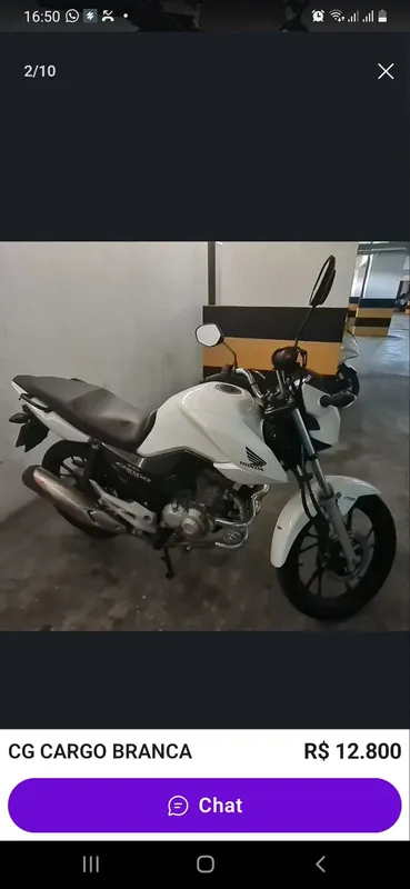 Honda CG160 2020 para alugar em Salvador - Foto 3
