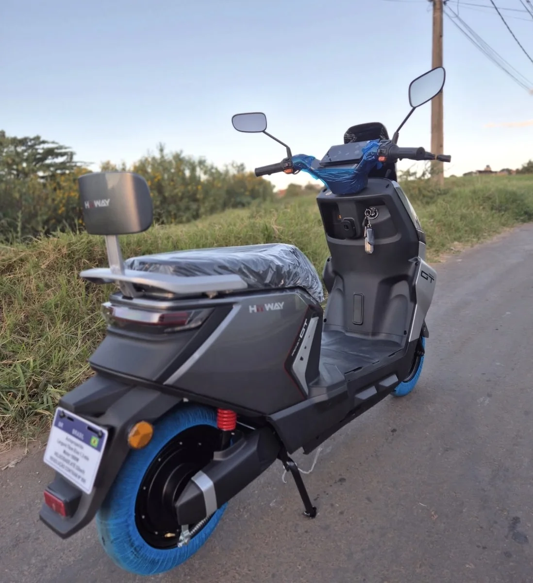 Moto Elétrica HITWAY 2026 para alugar em Campo Grande - Foto 3