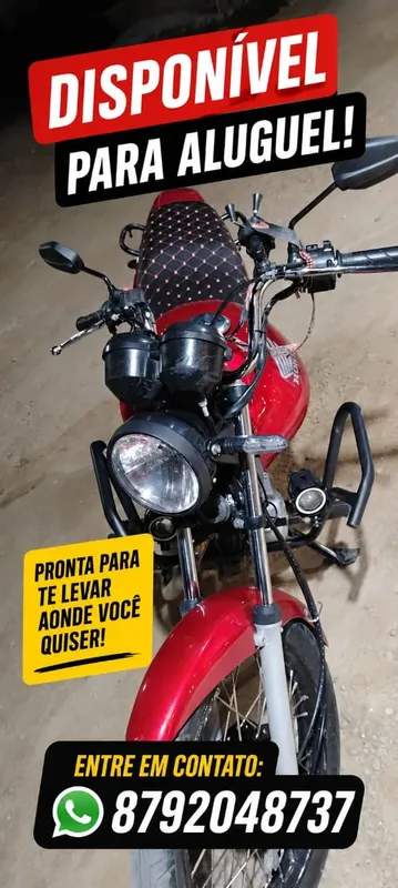 Honda CG FAN 125 KS 2012 para alugar em Petrolina - Foto 1