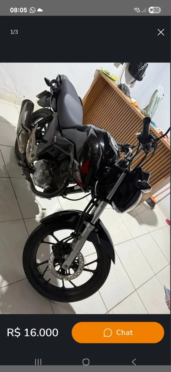 Honda FAN 160 2021 para alugar em Petrolina