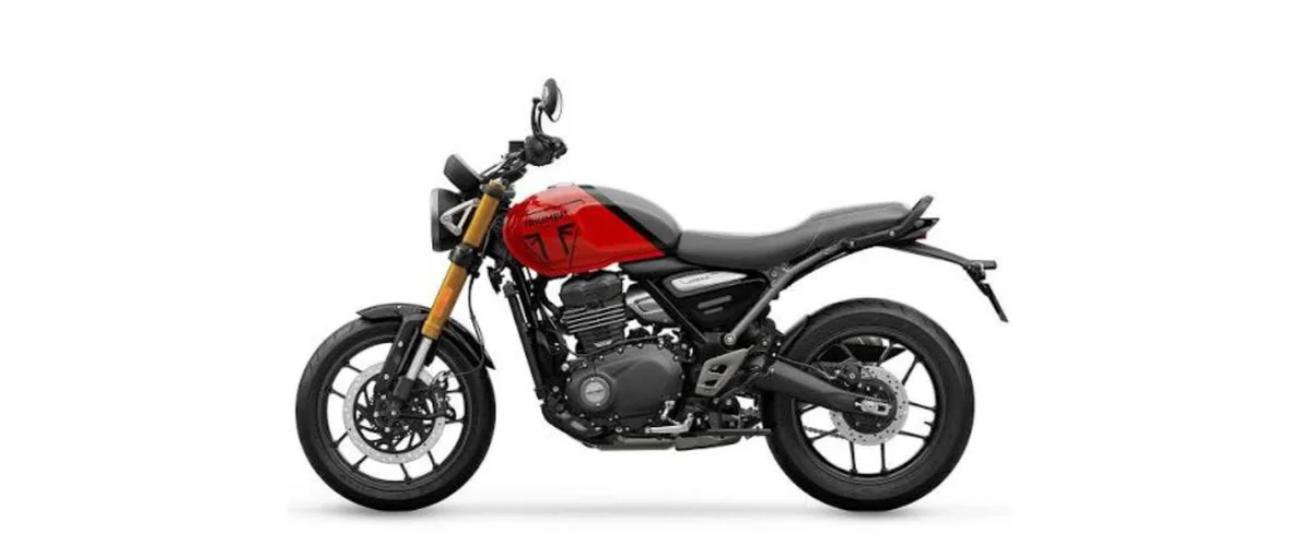 Triumph Speed 400 2026 para alugar