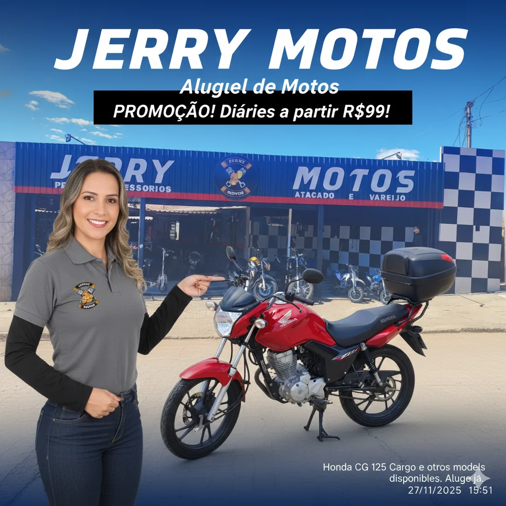 Honda CG -CARGO 2013 para alugar em Brasília