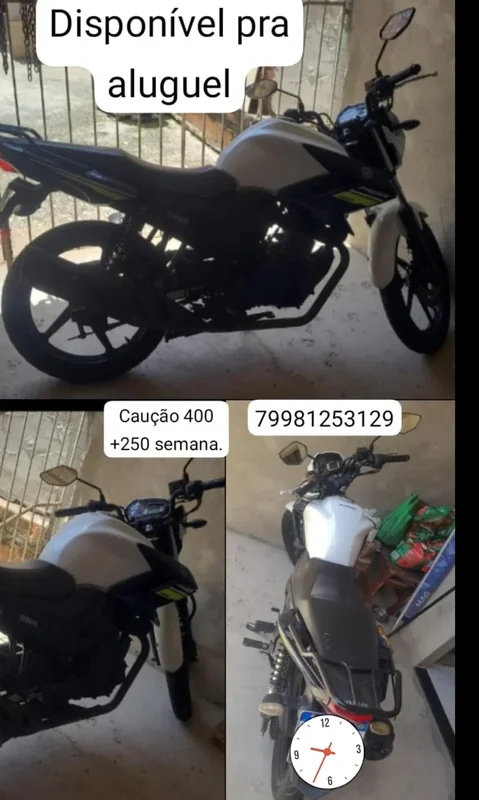 Yamaha FAZER YS 2021 para alugar em Aracaju - Foto 1
